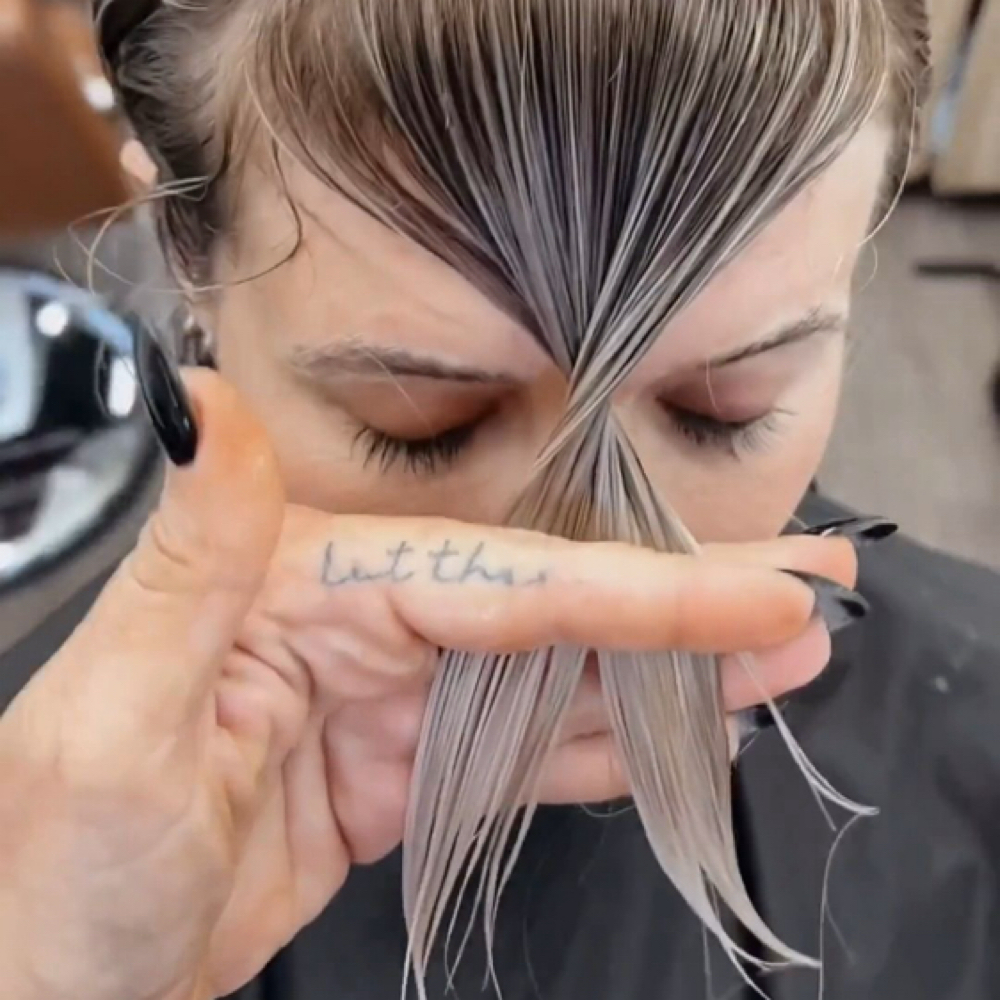 Bang Trim at Alyssa Hudgin @Toledo Hair Co. in Toledo, OH