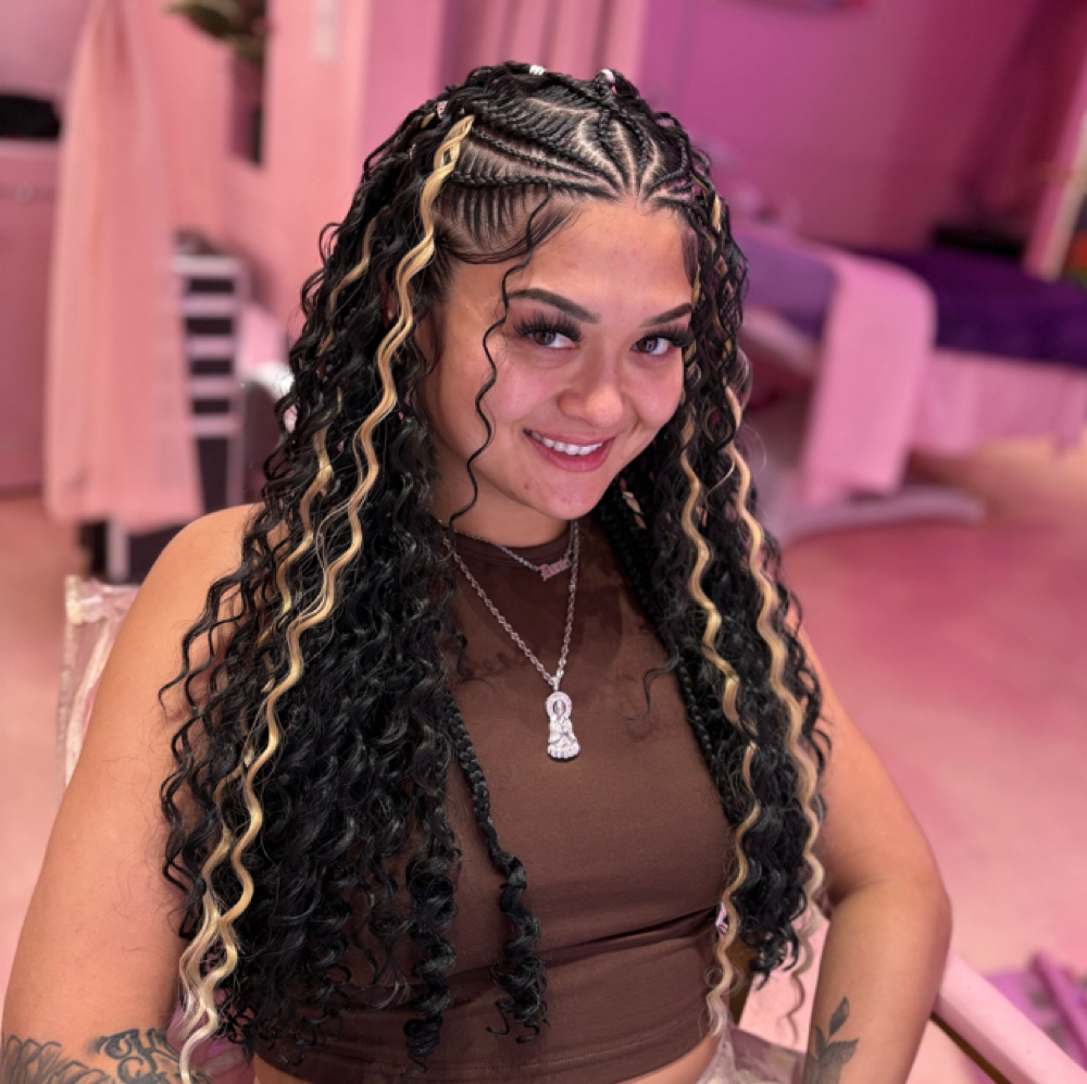 Fulani Braids at JA Beauty & Skin in Kansas City, MO