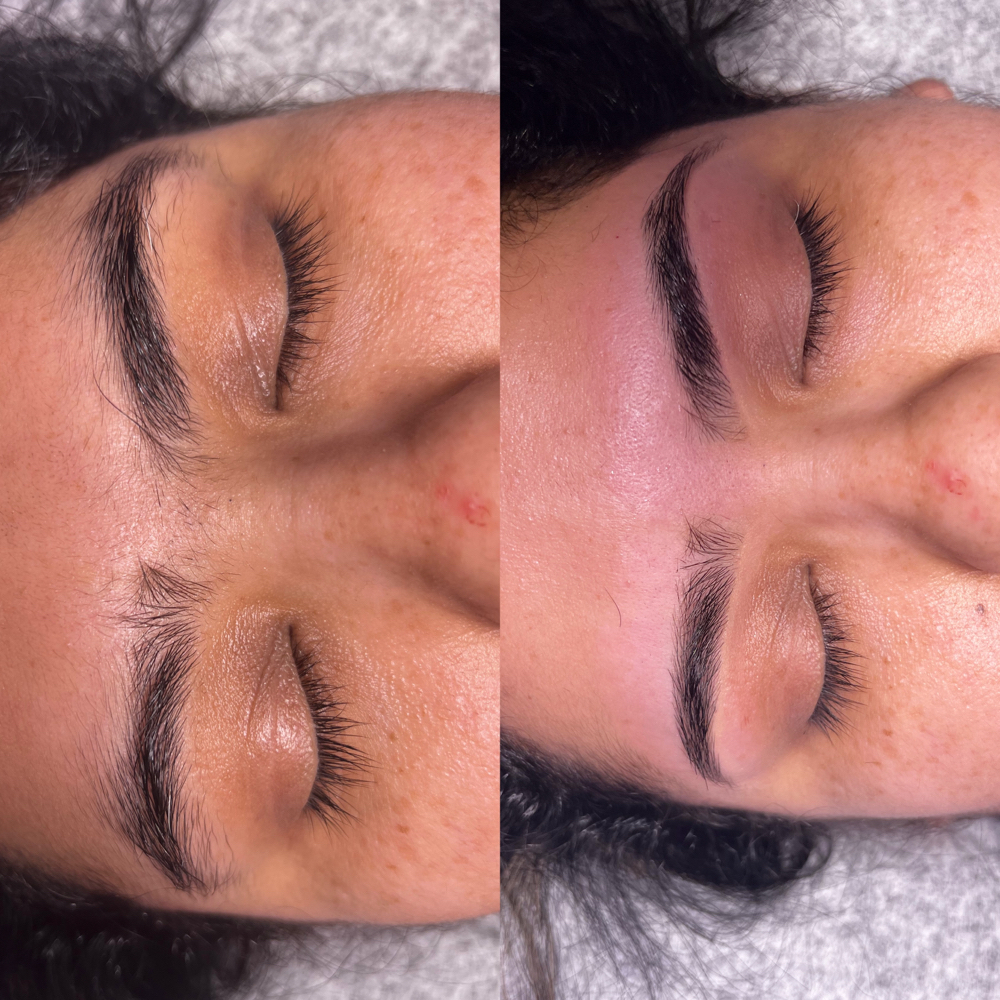 Brow Waxing Or Tweezing