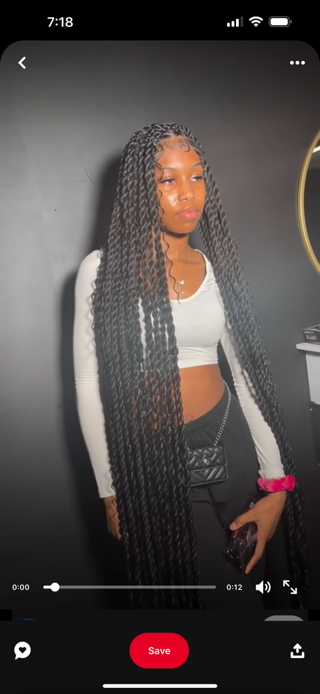 JUMBO BOHO TWIST