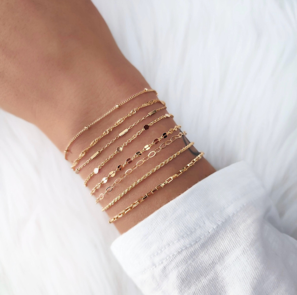 14k Solid Gold Permanent Jewelry