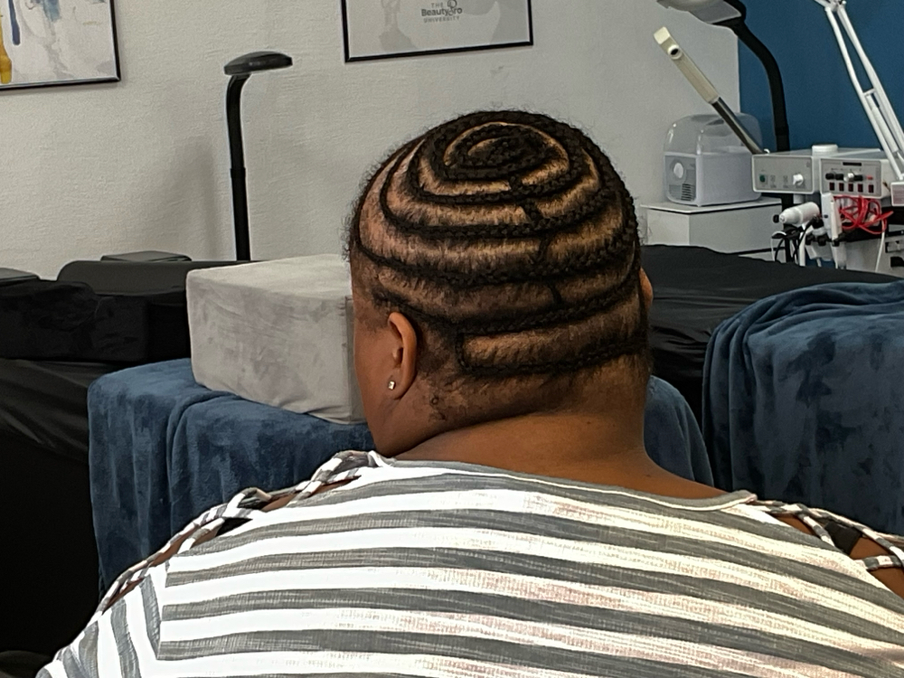 Blow dry + Braid down ONLY