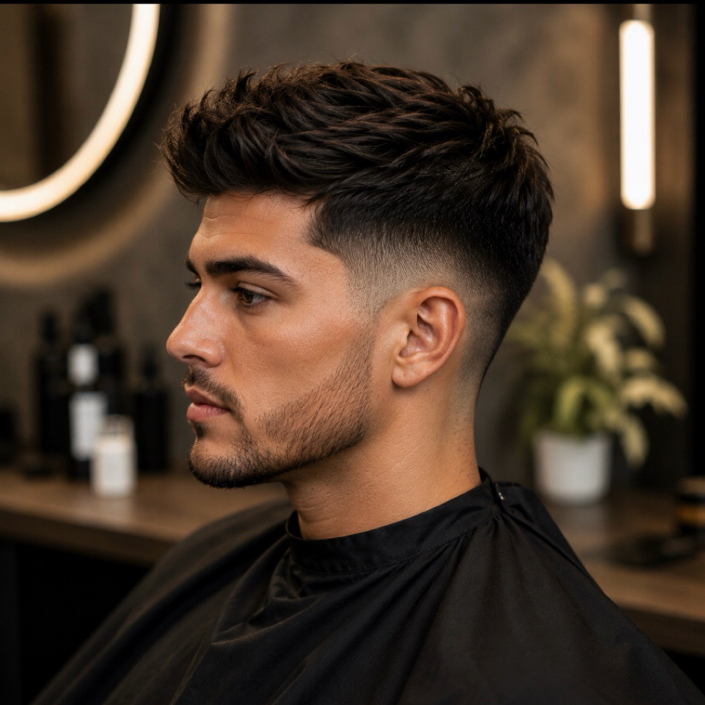 Men's Haircut at Pure Glam Hair Studio in Moorpark, CA