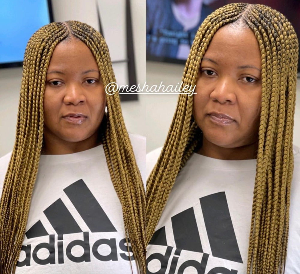 3 Layered Braids Standard Length