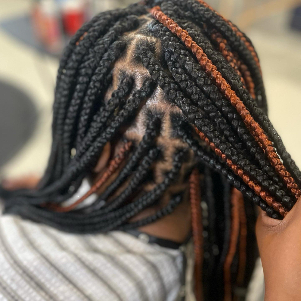 Box Braids at More Than Hair LLC Styled by Angii C. in DeSoto, TX