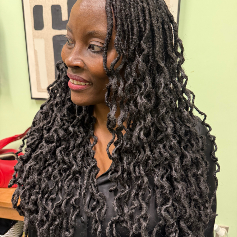 Crinkling Added To 18” Maintenance at ZaviaMonet Studios in Odenton, MD
