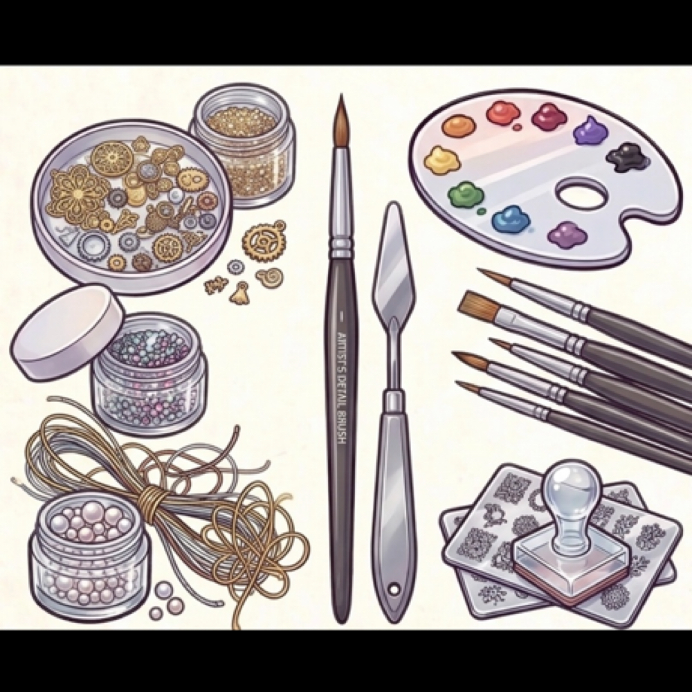 Intricate Nail Art - ADD ON ONLY at Studio K in West Allis, WI