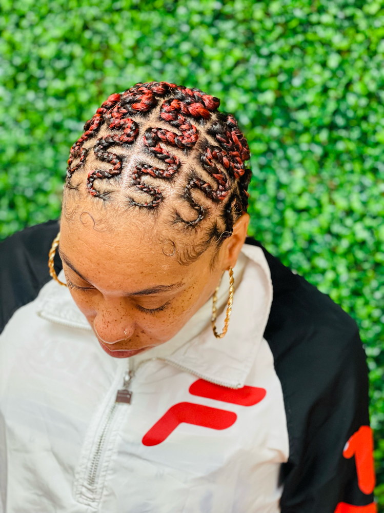 Snake Braids at Glamourist Beauty Bar in Bellflower, CA