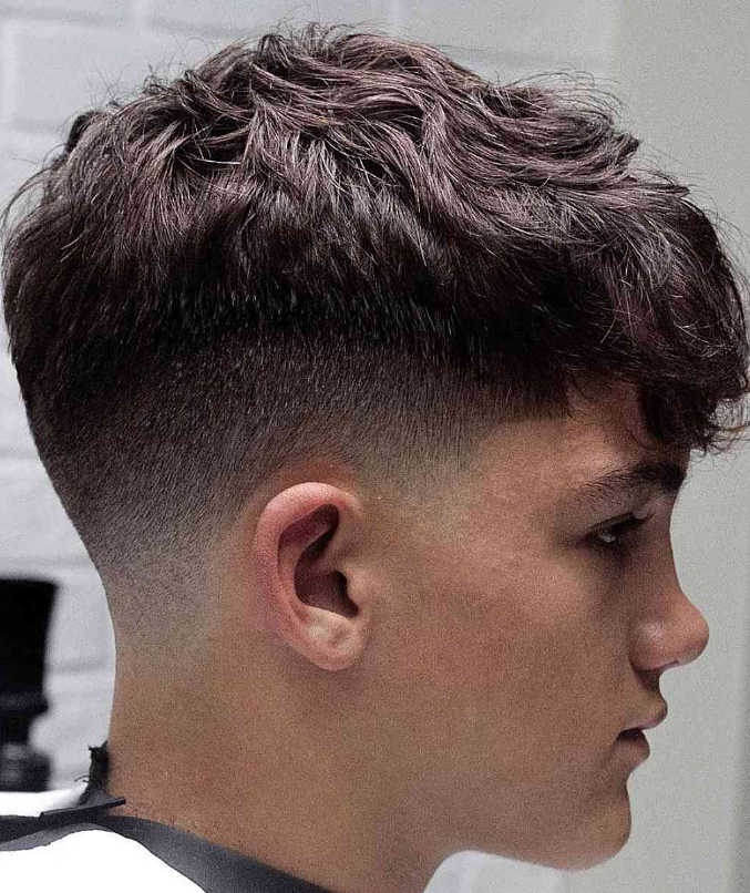 SHORT CUT (scissors over comb/ fade