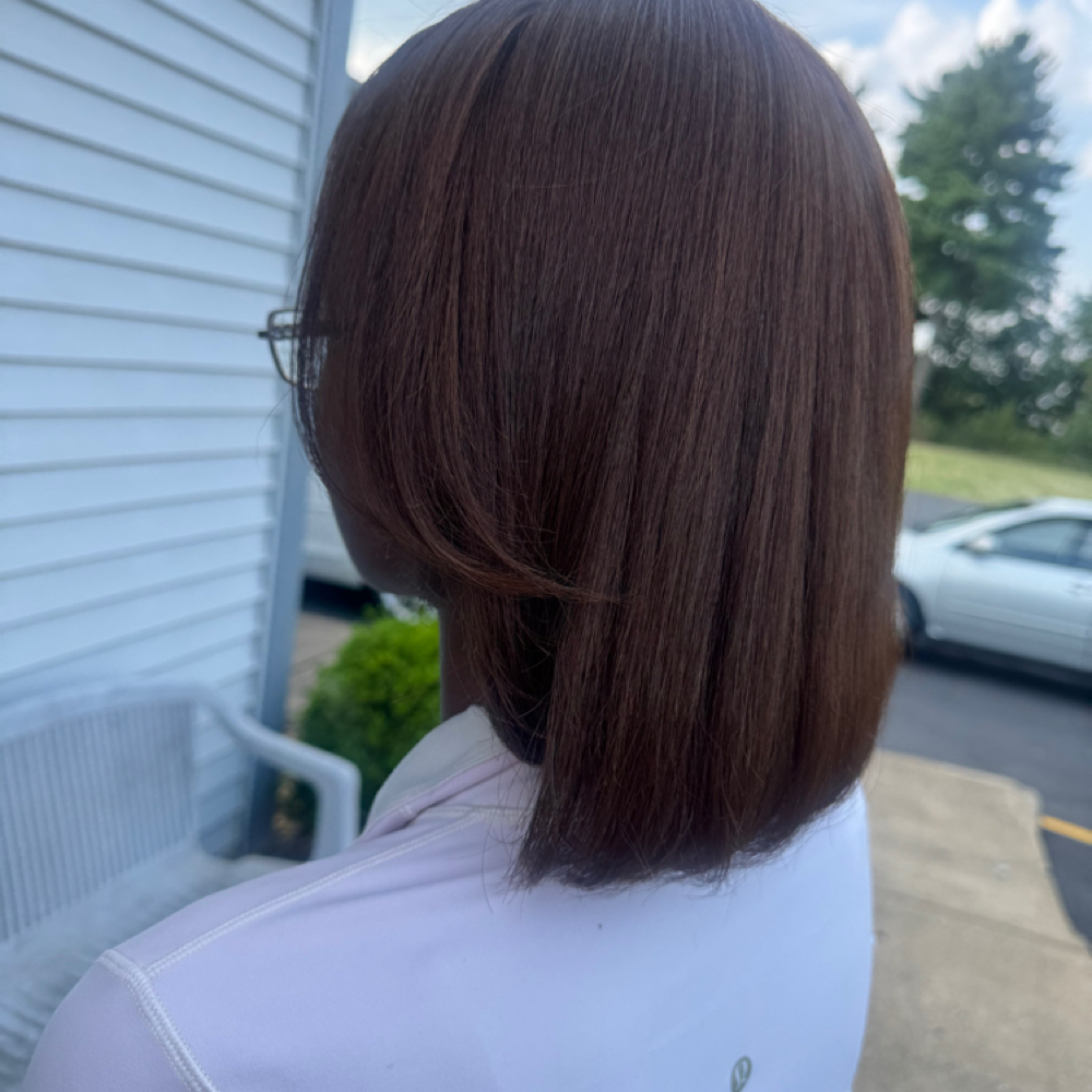 Silk Press (no Trim Or Cut) at Small Town Glam Salon & Spa in Bethel, OH