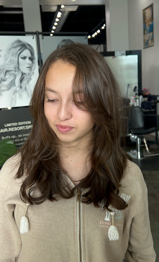 Cut & Style at Hailey Guti Hair in Orcutt, CA