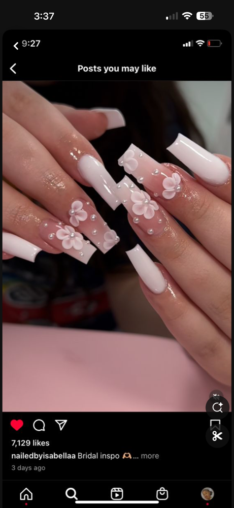 +3D Acrylic Flowers