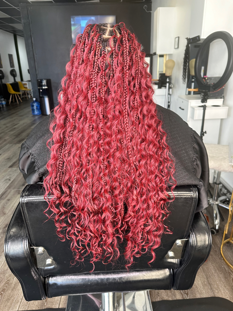 Medium Human Boho Braids