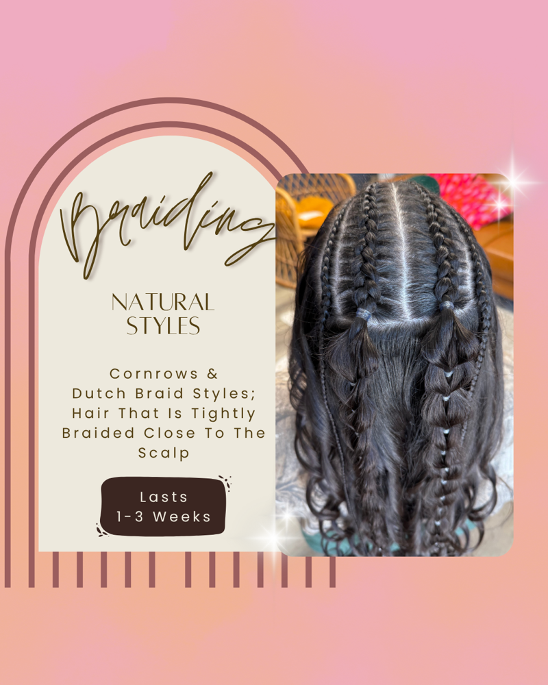 Braiding at Colorful Cosmo in Fair Grove, MO