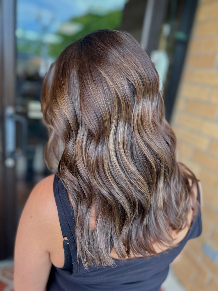 Root Color + Highlights at Hair by Madison Grace in Smithfield, NC