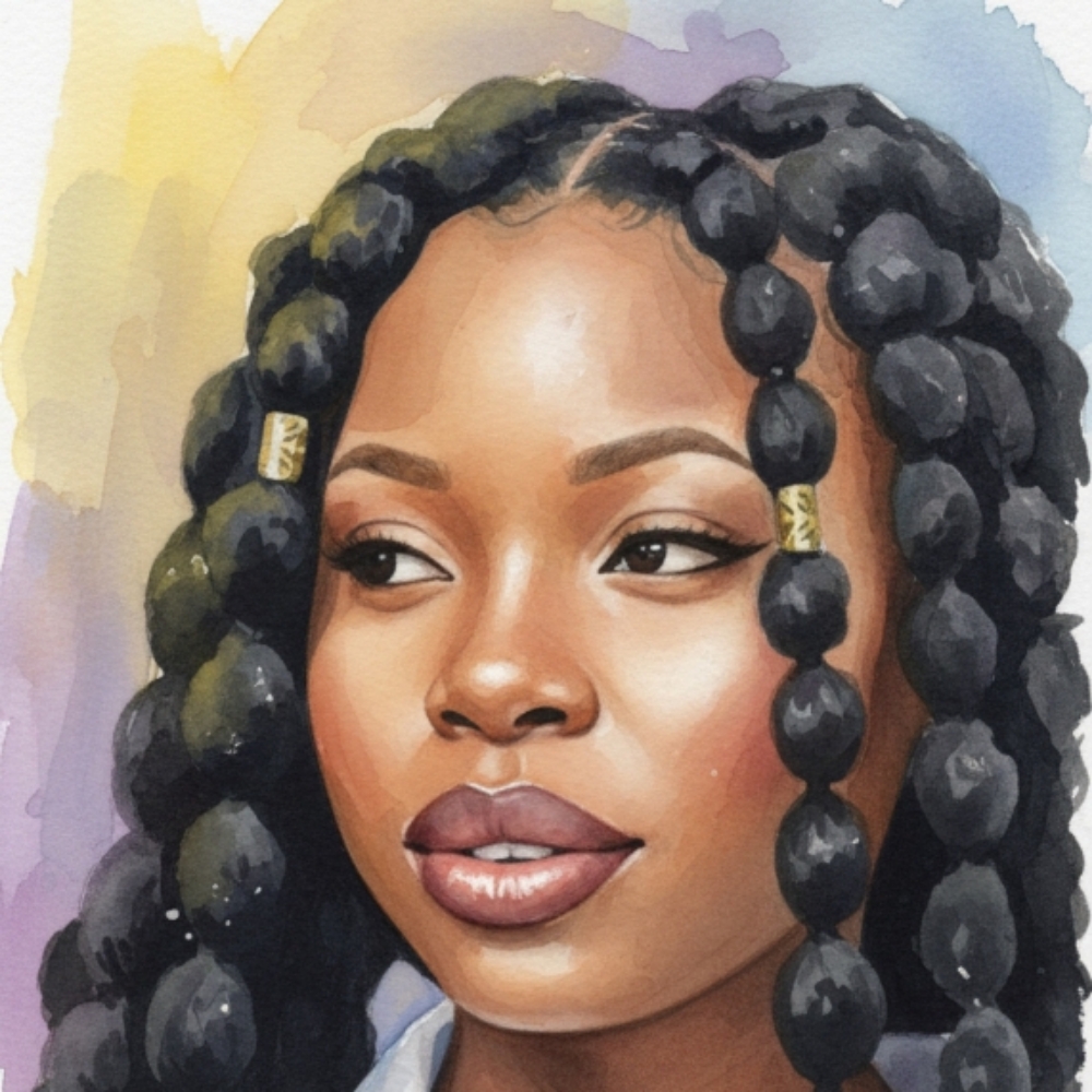 Bubble Braids Med-  INCLUKinky HAIR at Lady A's Braids & Weaves Studio LLC in Humble, TX