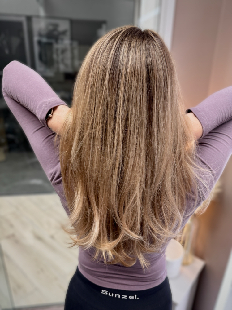 Partial Highlight/Blowdry