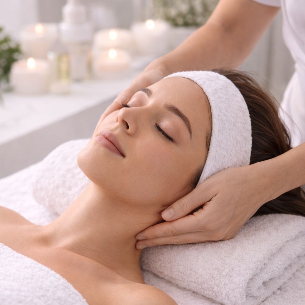 Scalp And Neck Massage at Flavia Guimarães  Wellness & Beauty in Millbrae, CA