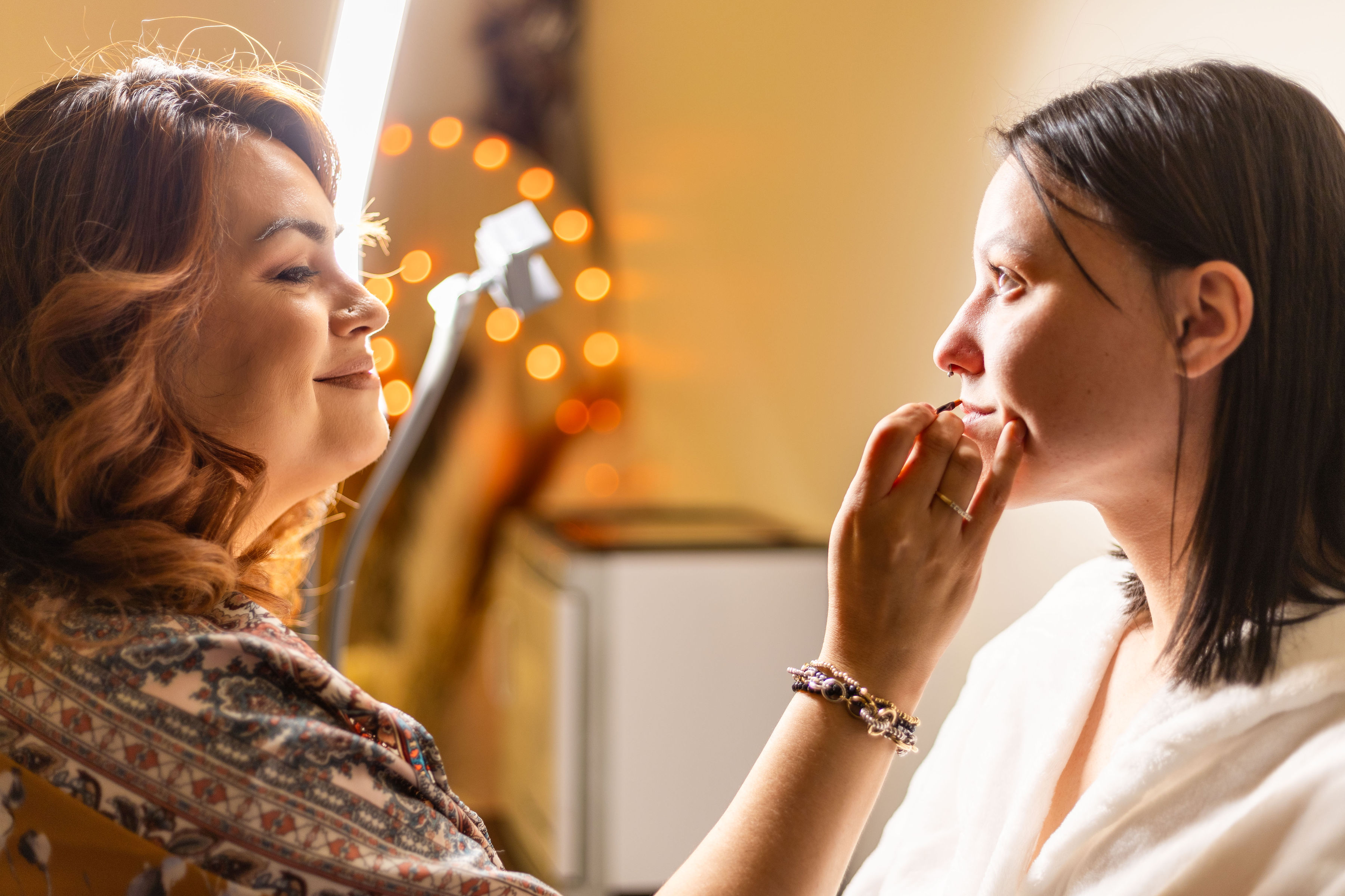 Bridal Makeup Application at Polished Insights Beauty Company in Huntsville, AL