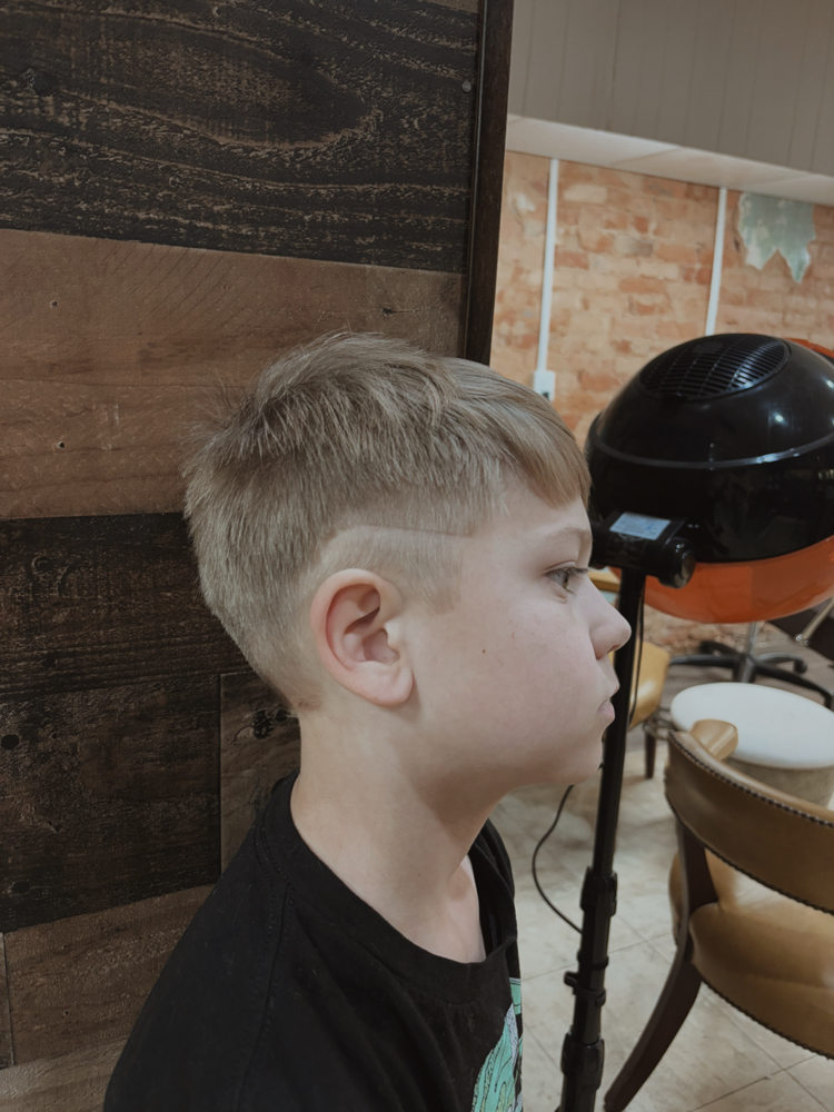 Kid’s Cut at Rooted by Rylee in Toccoa, GA