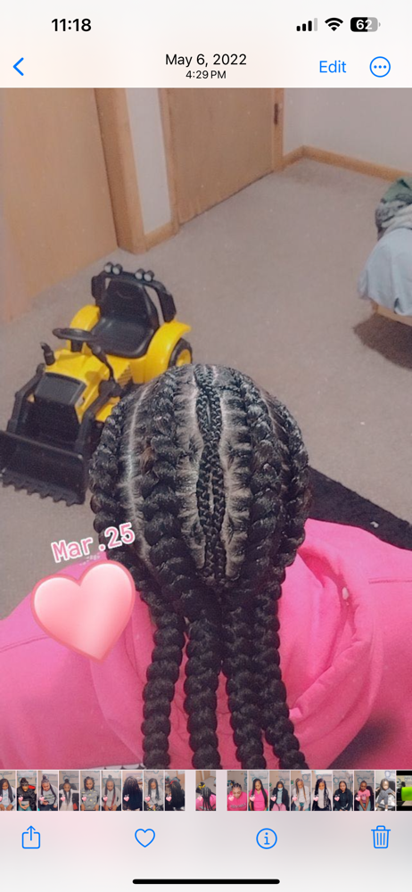 4 Stitch Braids