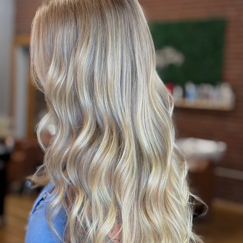 Full Blonding Service at Hair with Abby in Jasper, IN