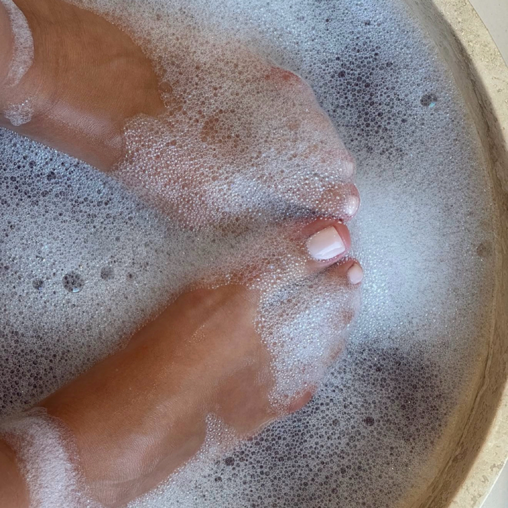 The Glow & Renew - Spa Gel Pedicure at Unana Nail Studio in Santa Monica, CA