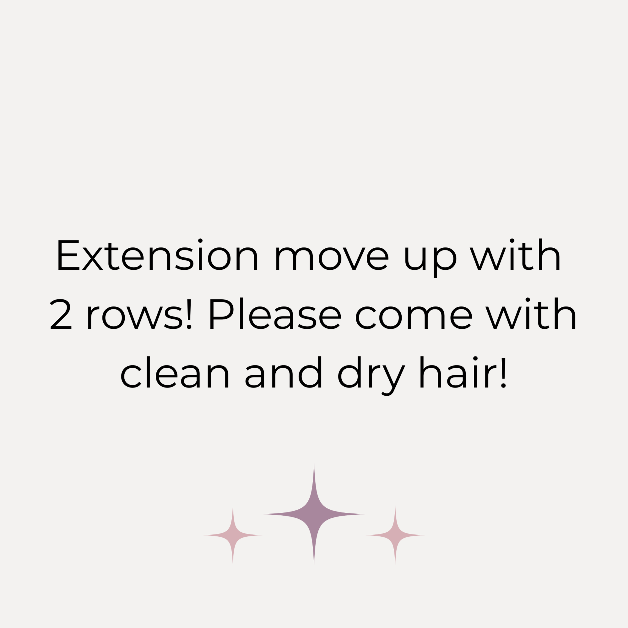 Extension Move Up - 2 Rows at Looks By Lacie in Connersville, IN