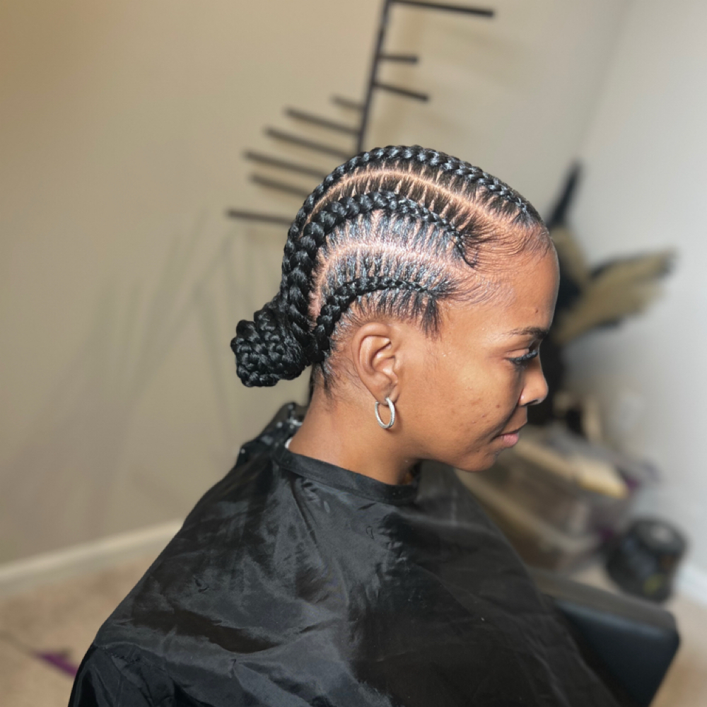 6 Stitch Braids at Braider Queen in Laurel, MD
