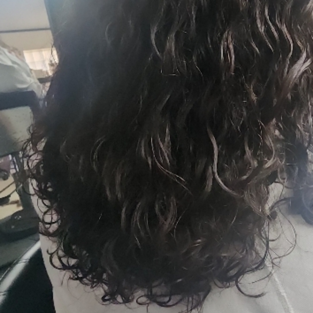 Curly Girl Cut at Wildflowers Salon in Reidsville, NC