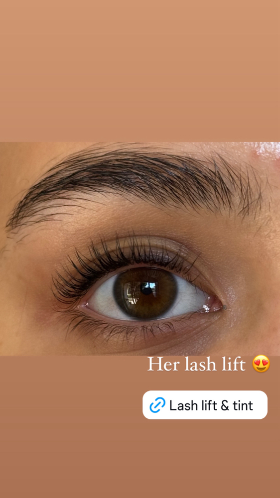 Lash Lift And Tint