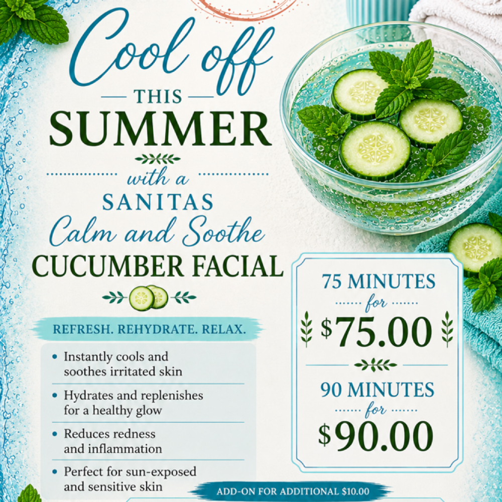 Calm and Cool Cucumber Facial at Harmony Haven Esthetics in Woodland Park, CO