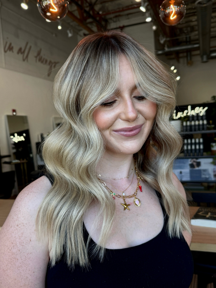 Custom Blonding Transformation at Shayla in Roseville, CA
