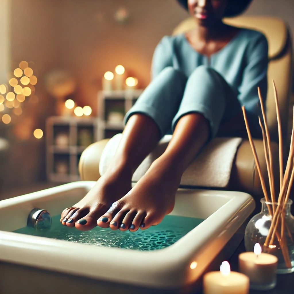 Serenity Pedicure (Gel Polish) at The Pedi Pod aka Lena’s in Laurel, MD
