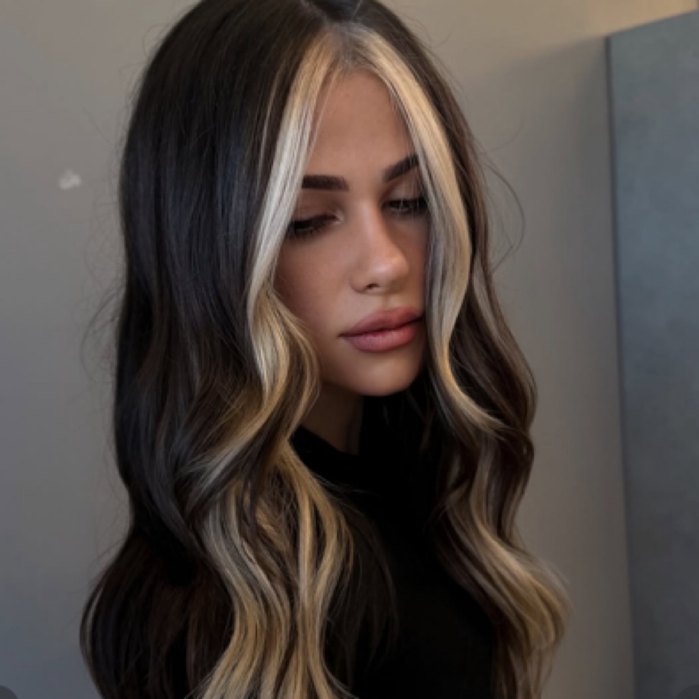 Face Framing Highlights at Hair by Arriana in La Habra, CA