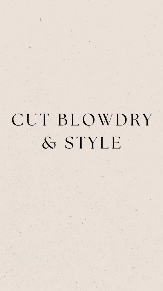 Cut Blowdry & Style