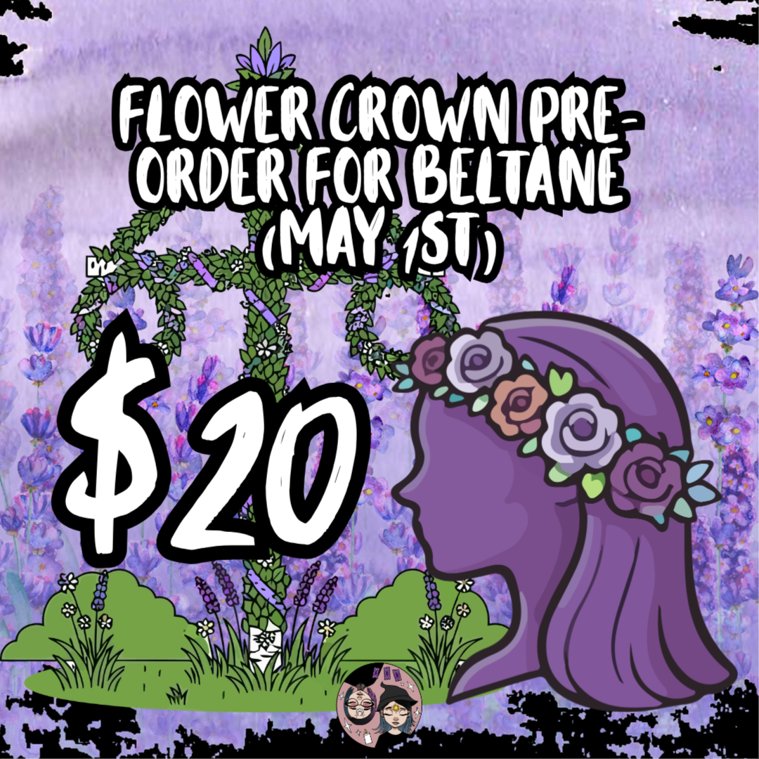 Beltane Crown Pre-Order at Solar Moon Sisters in Hamilton, OH