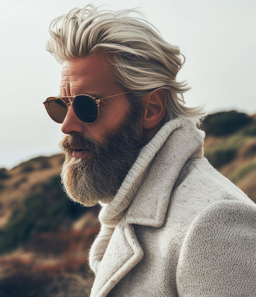 The Silver Fox at Snip Society in Bentonville, AR