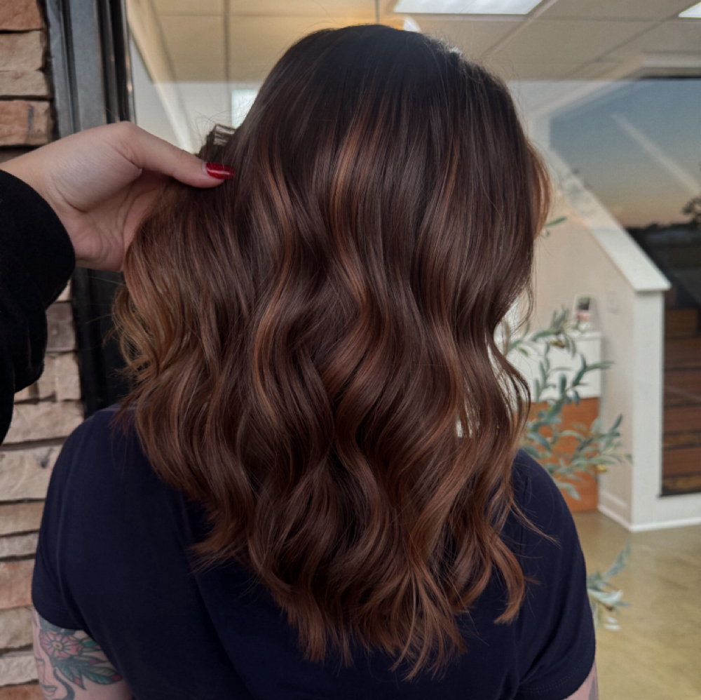 Sunkissed Balayage at Sun & Silk Salon in Morehead City, NC