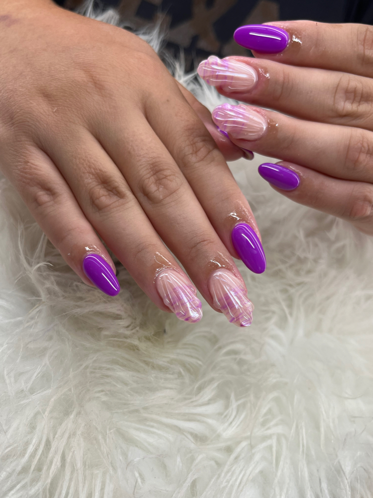 Acrylic Fullset With Art