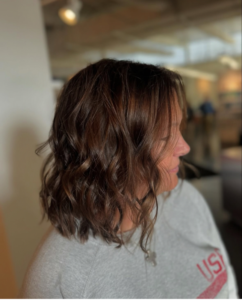 All over color + cut