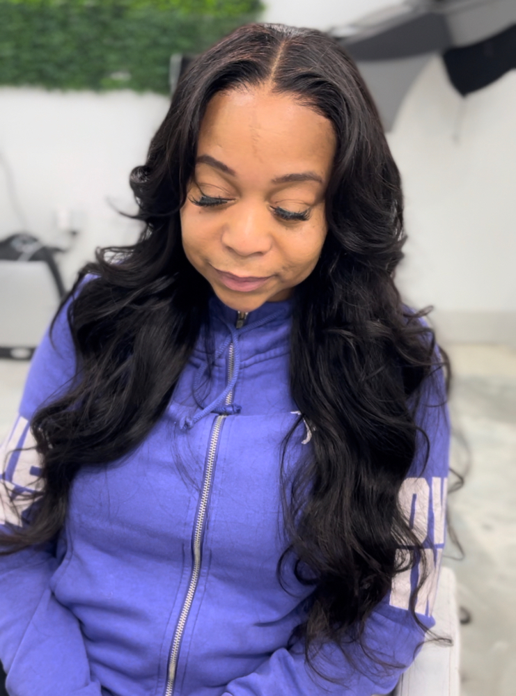 Closure Wig Install Basic Wash