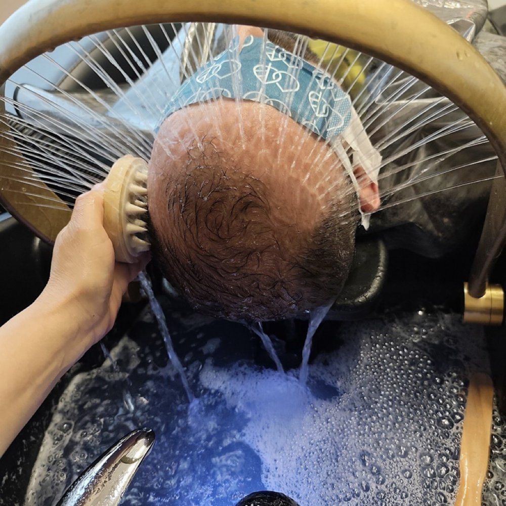 Detoxifying Scrub Therapy at Therapy Scalp & Hair Care in Oceanside, NY