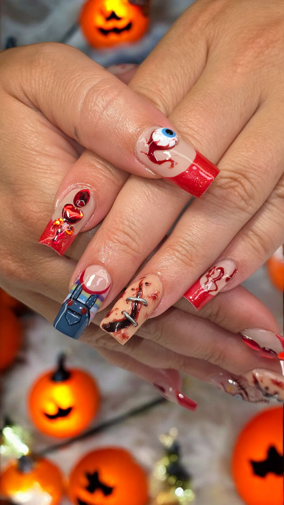 3D NAIL ART at Rocked Out Beauty LLC in Merritt Island, FL