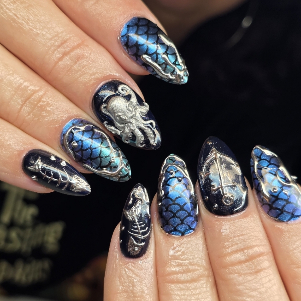 3D NAIL ART at Rocked Out Beauty LLC in Merritt Island, FL
