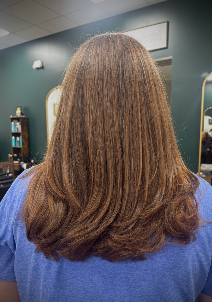 Women’s Shampoo, Cut, and Blow Out at In His Design in D’Iberville, MS