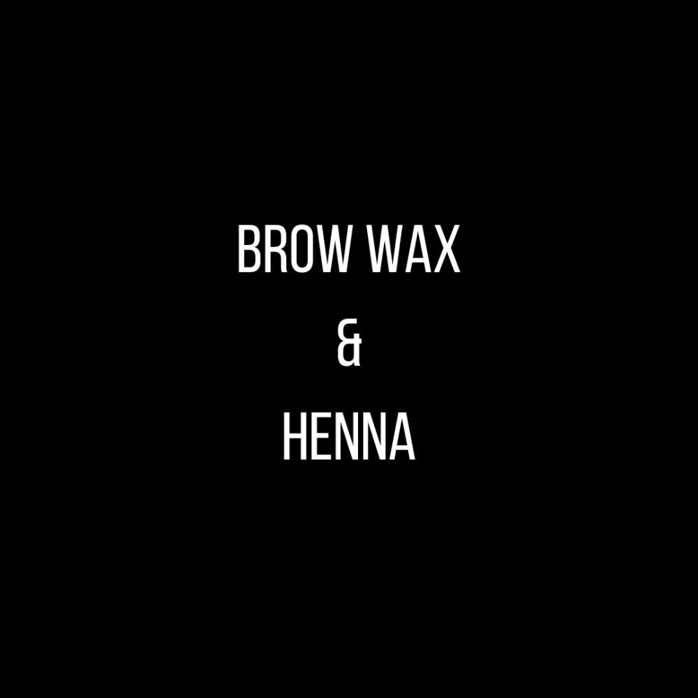 Brow Wax & Henna