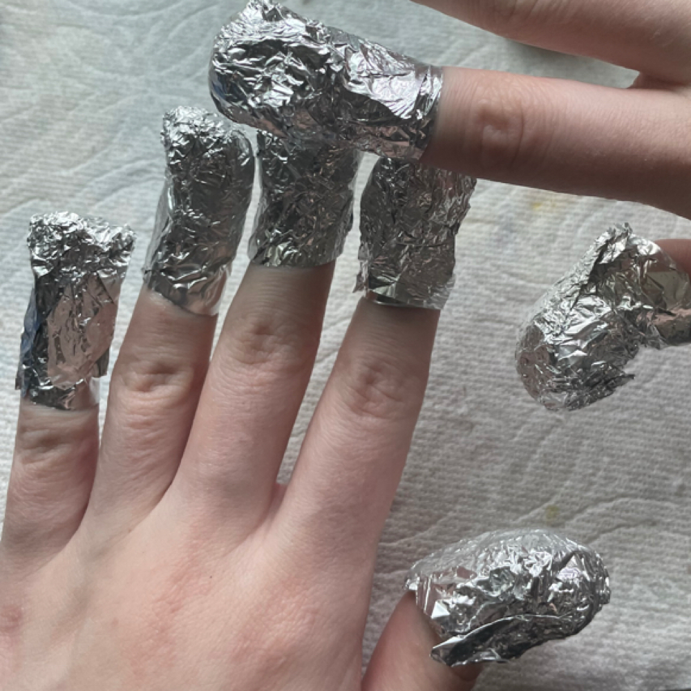 Foreign Soak Off at Alchemy Collective Hairlab in Fountain Valley, CA