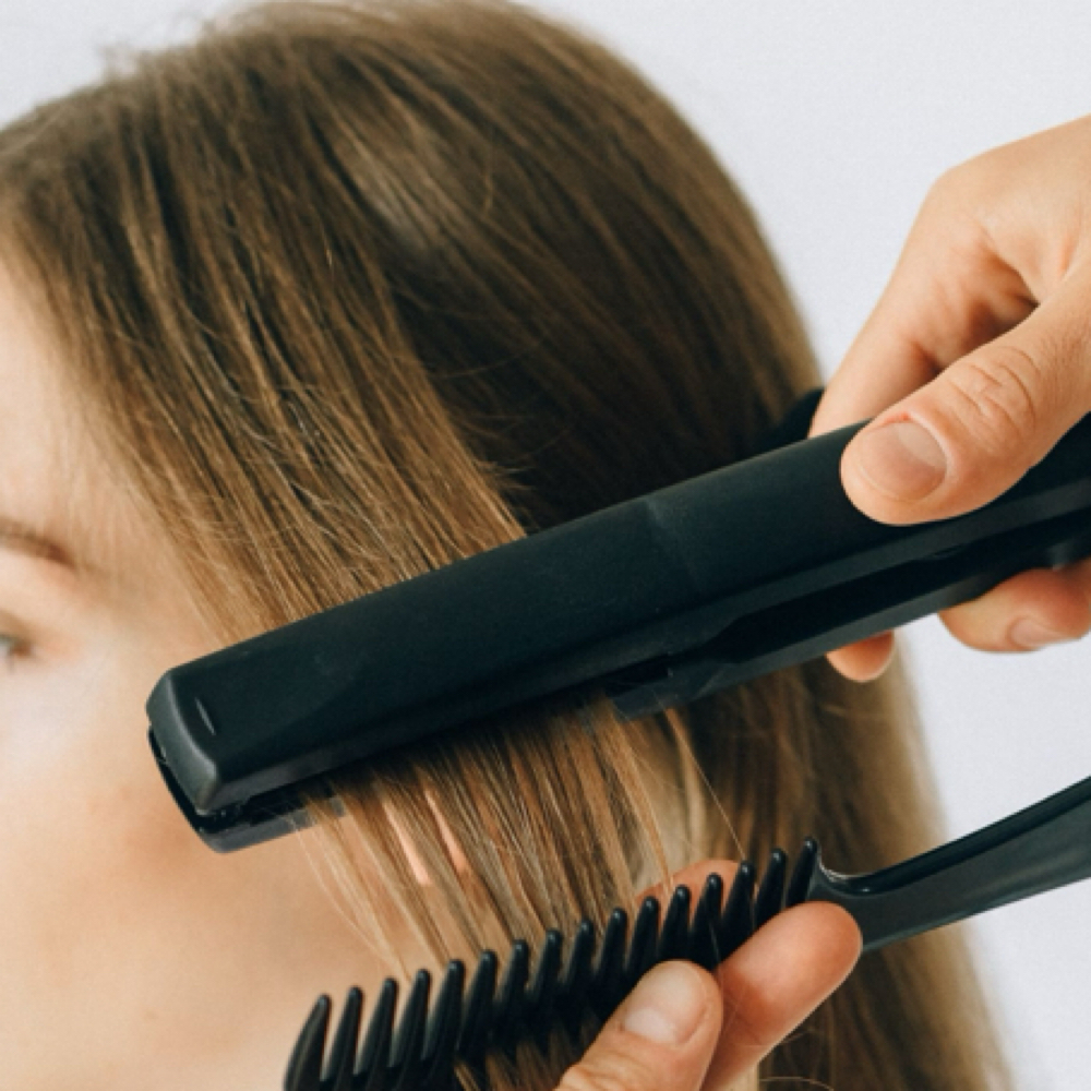 Nanoplasty root Retouch at AV Curly Hair Studio in New Brunswick, NJ