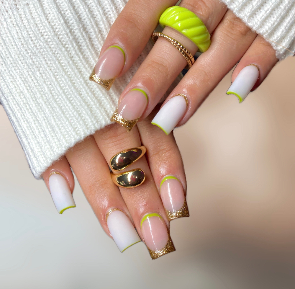 Short Acrylic Full Set